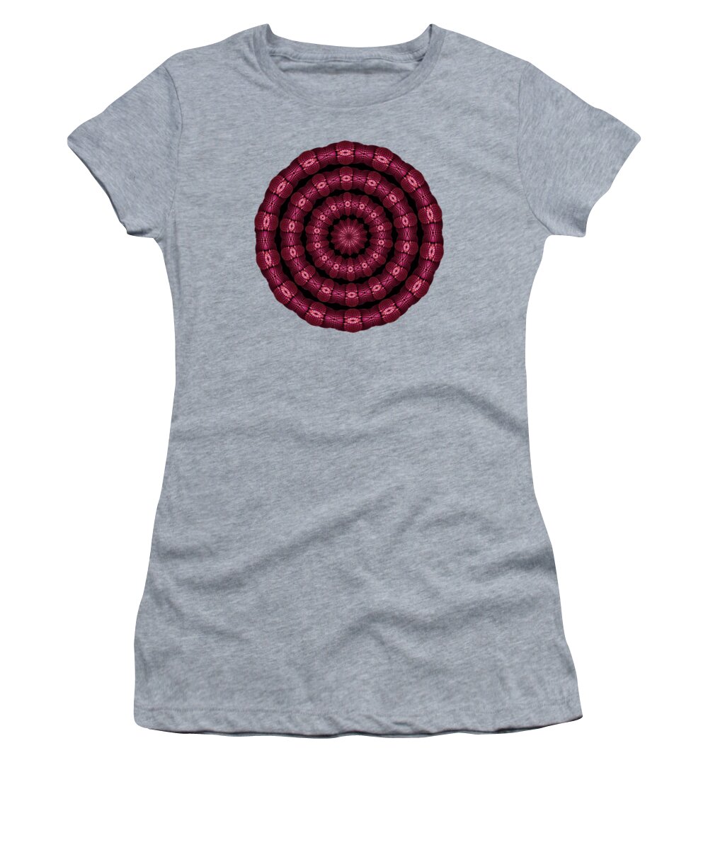  Women's T-Shirt featuring the digital art Rubidium Power Ring by Doug Morgan