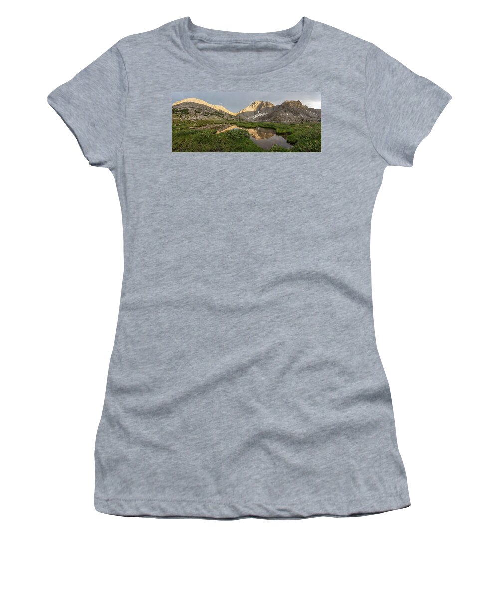 Wind Rivers Women's T-Shirt featuring the photograph Sacred Temple by Dustin LeFevre