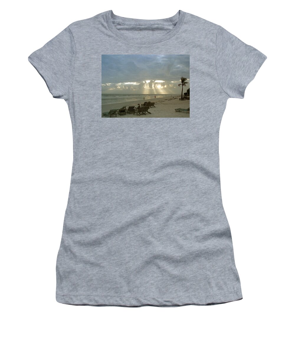 Sanibel Women's T-Shirt featuring the photograph Sanibel Island FL by Mark Fuller