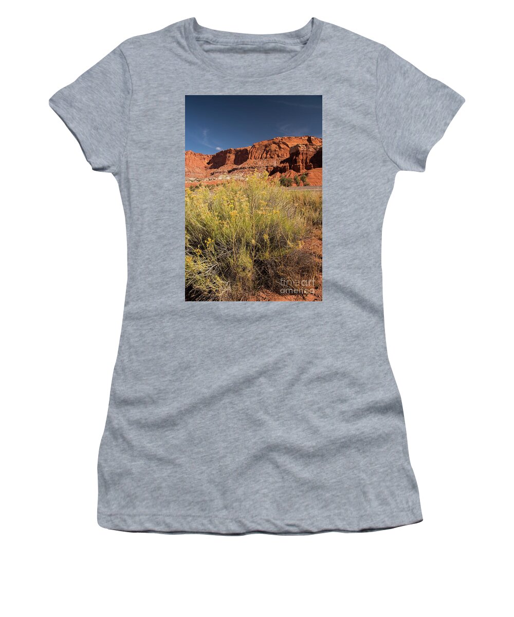 Capital Reef National Park Women's T-Shirt featuring the photograph Scenery Capital Reef National Park by Cindy Murphy - NightVisions