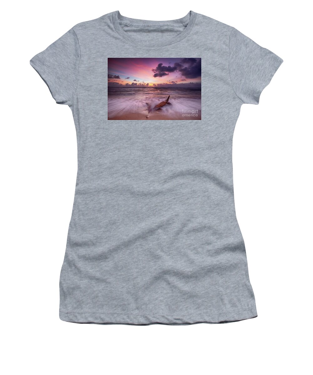 Beach Women's T-Shirt featuring the photograph Sea to Soul by Randy Wood