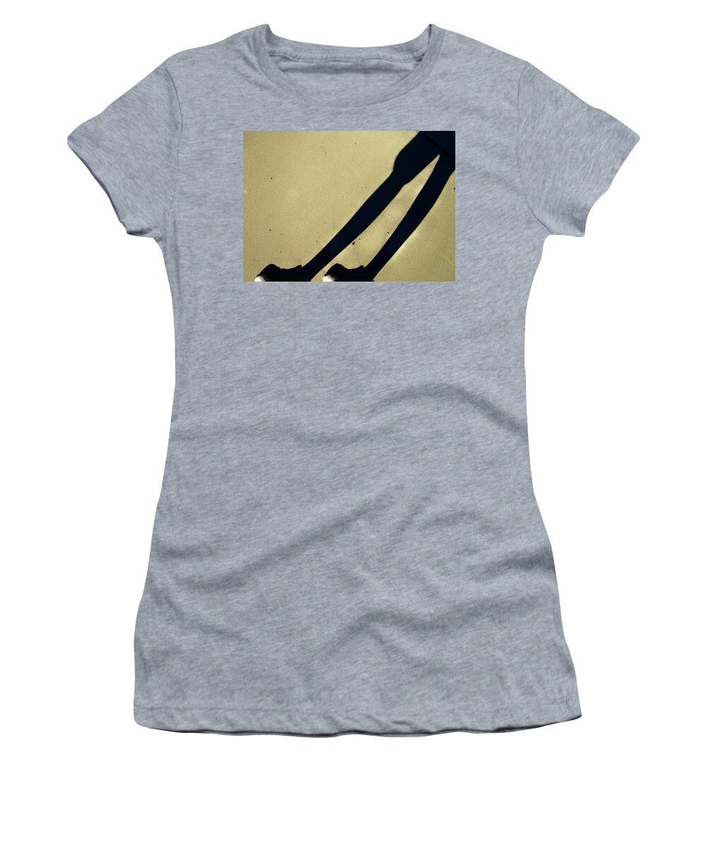 Abstract Women's T-Shirt featuring the photograph Self-Deception by Lenore Senior