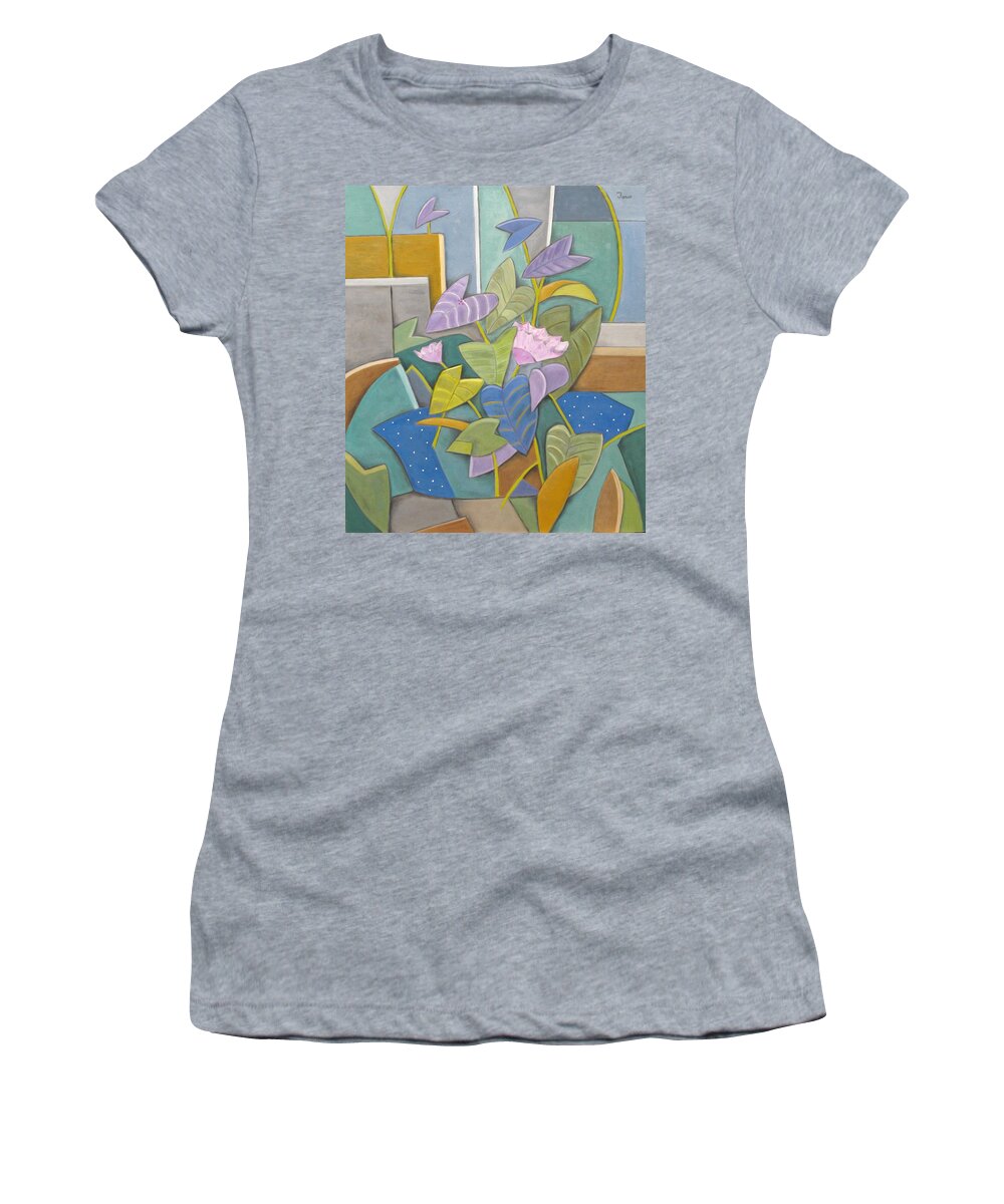 Still Life Women's T-Shirt featuring the painting Serendipity by Trish Toro