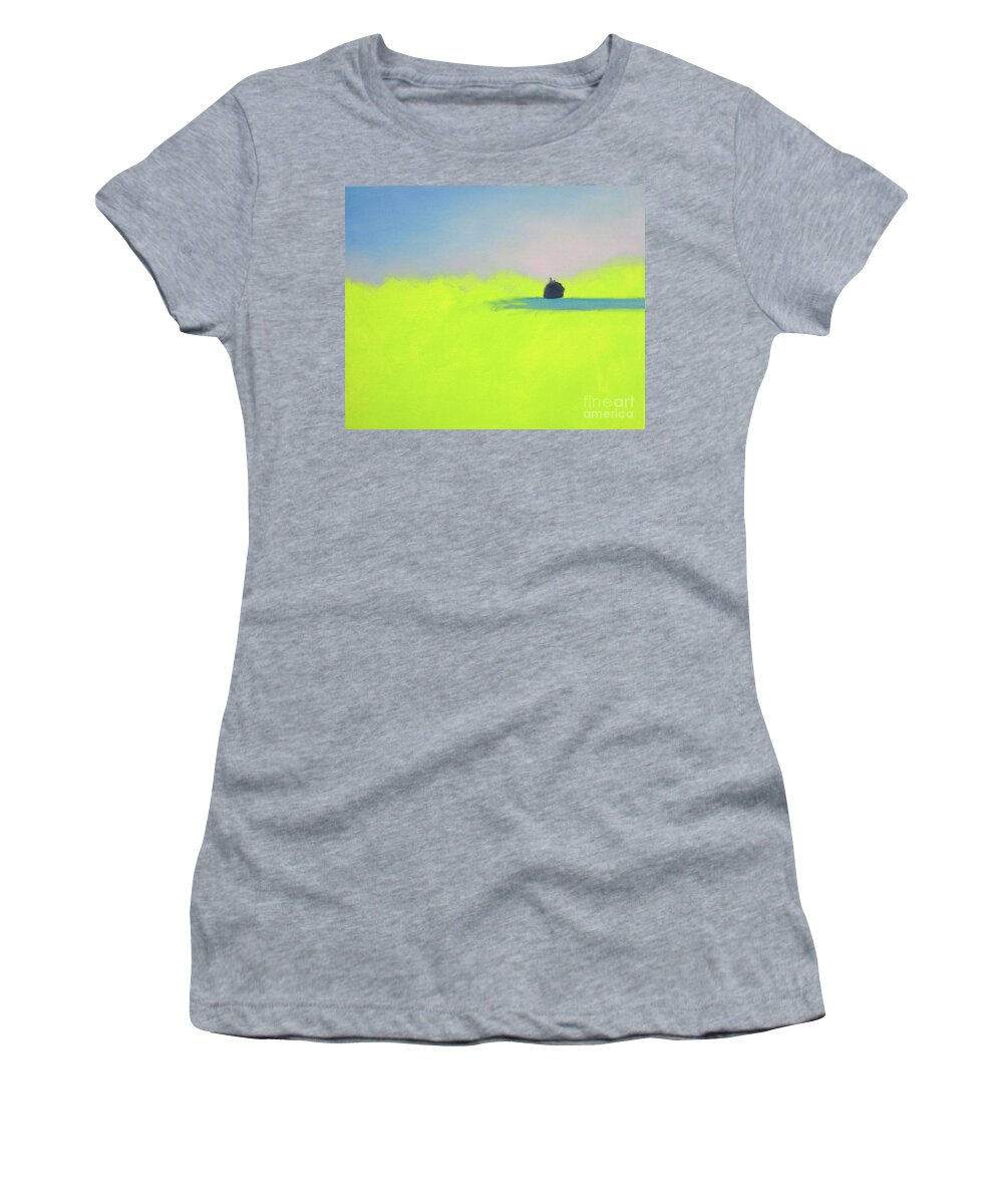 Art Women's T-Shirt featuring the painting Serene by Jeanette French