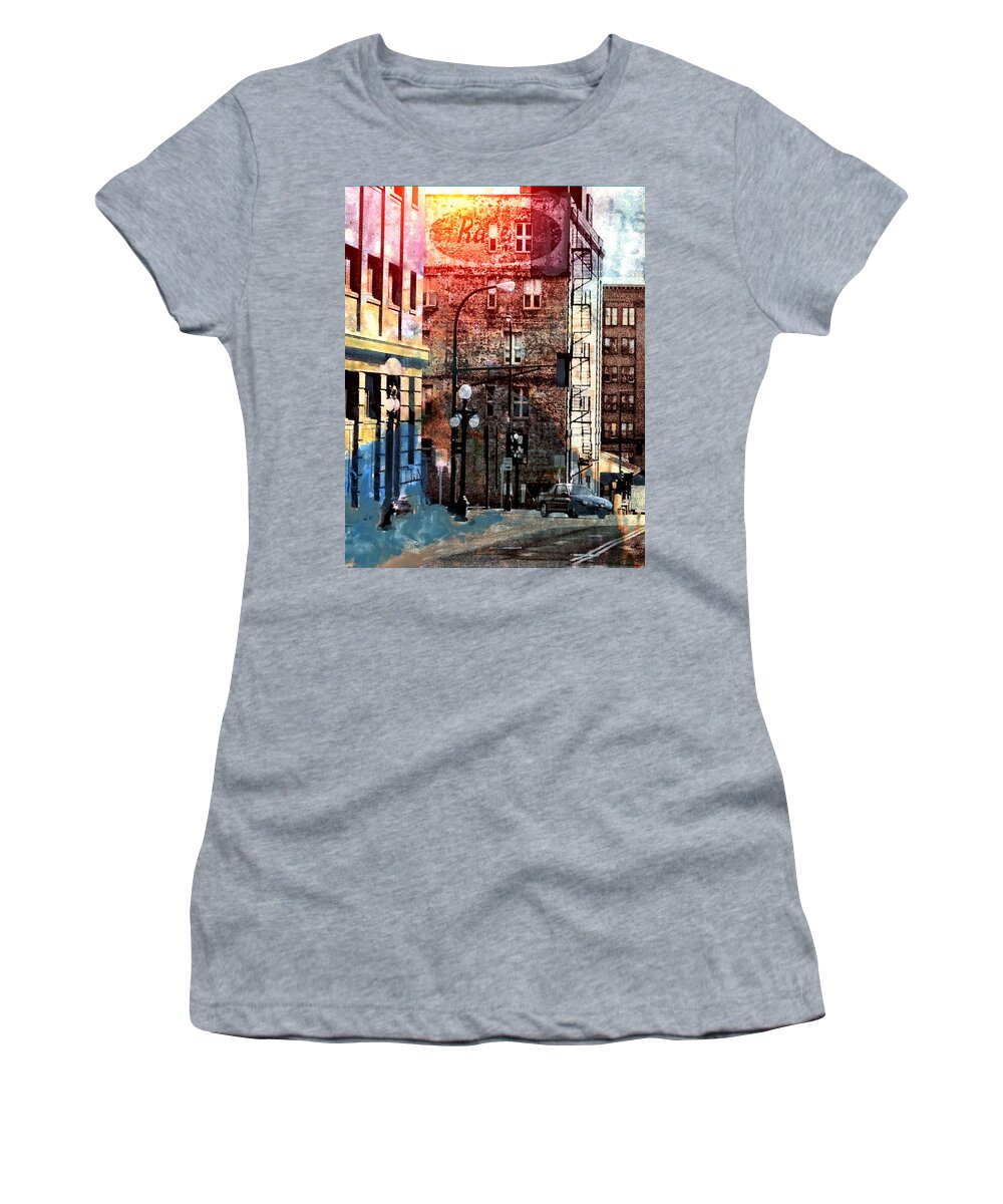 St Paul Women's T-Shirt featuring the photograph Shadow on St. Paul by Susan Stone