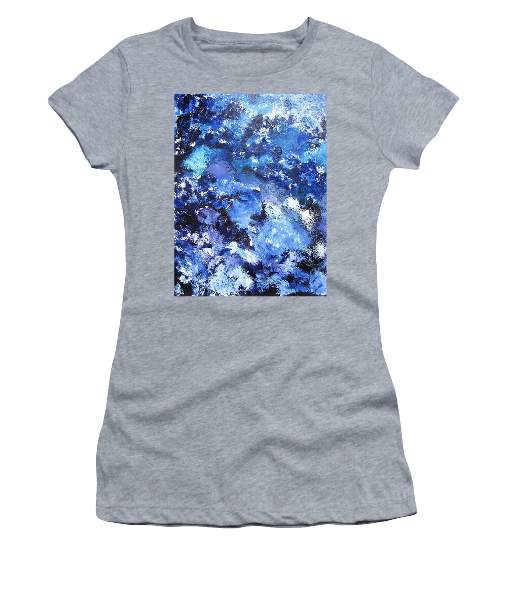 Water Women's T-Shirt featuring the painting The Shallows by Gary Smith