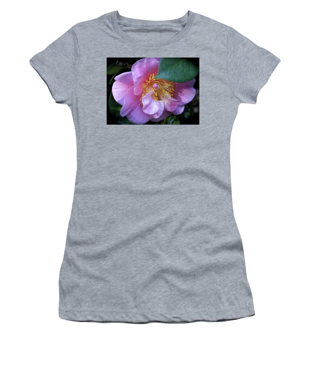 Flower Women's T-Shirt featuring the photograph Shy Beauty by Michele Myers