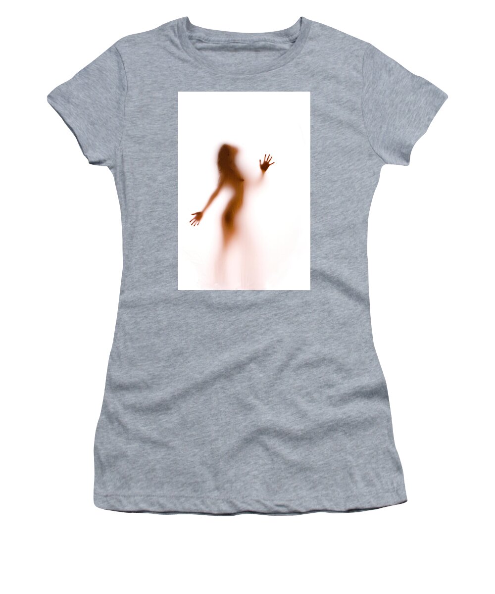 Silhouette Women's T-Shirt featuring the photograph Silhouette 27 by Michael Fryd