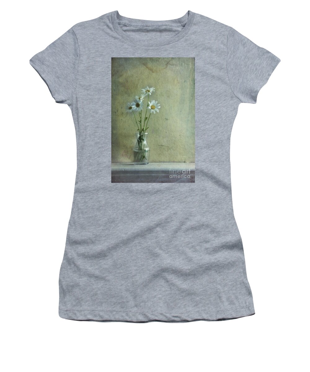 Daisy Women's T-Shirt featuring the photograph Simply Daisies by Priska Wettstein