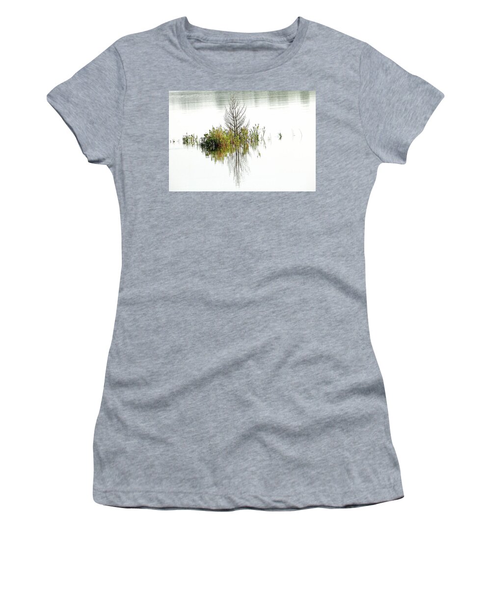 Thistle Island Women's T-Shirt featuring the photograph Simply Nature by Debbie Oppermann