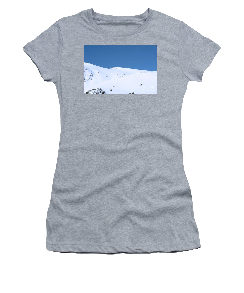 Season Women's T-Shirt featuring the photograph Simply Winter by Juli Scalzi