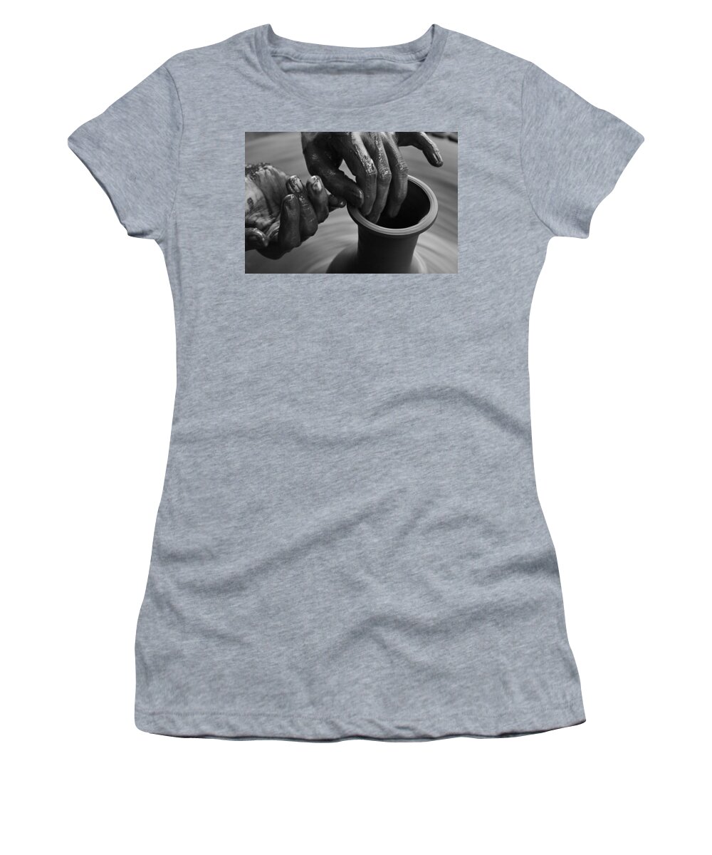 Fine Women's T-Shirt featuring the photograph SKC 3471 Finer Touches by Sunil Kapadia