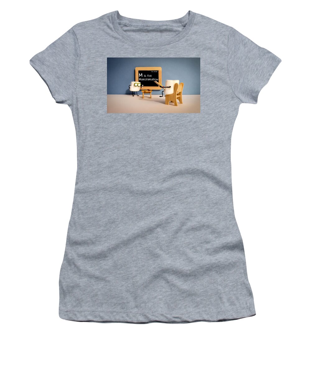 School Women's T-Shirt featuring the photograph Smore School by Heather Applegate