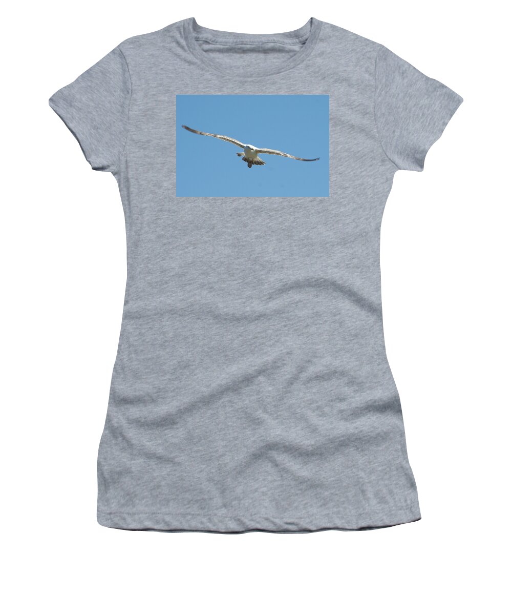 Gift Women's T-Shirt featuring the photograph Soaring by Barbara S Nickerson