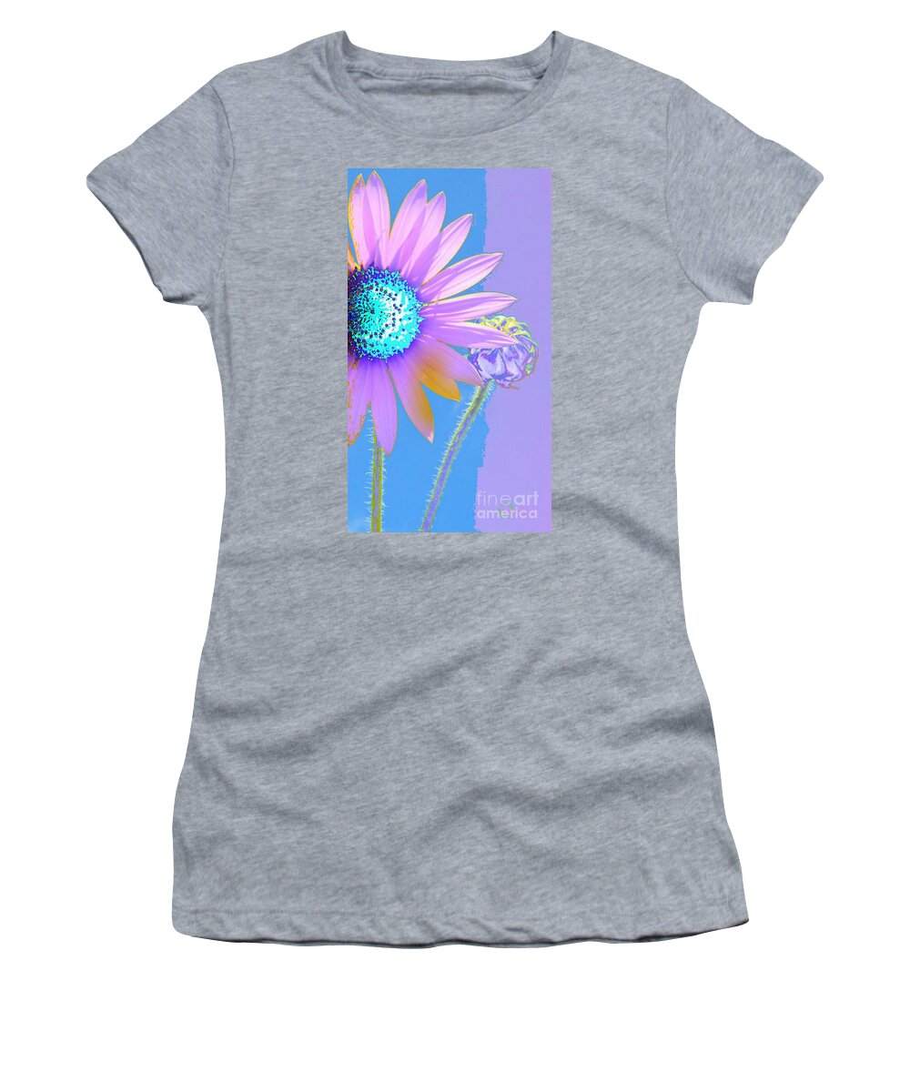 Daisy Women's T-Shirt featuring the photograph Solar Daisy by Robert ONeil