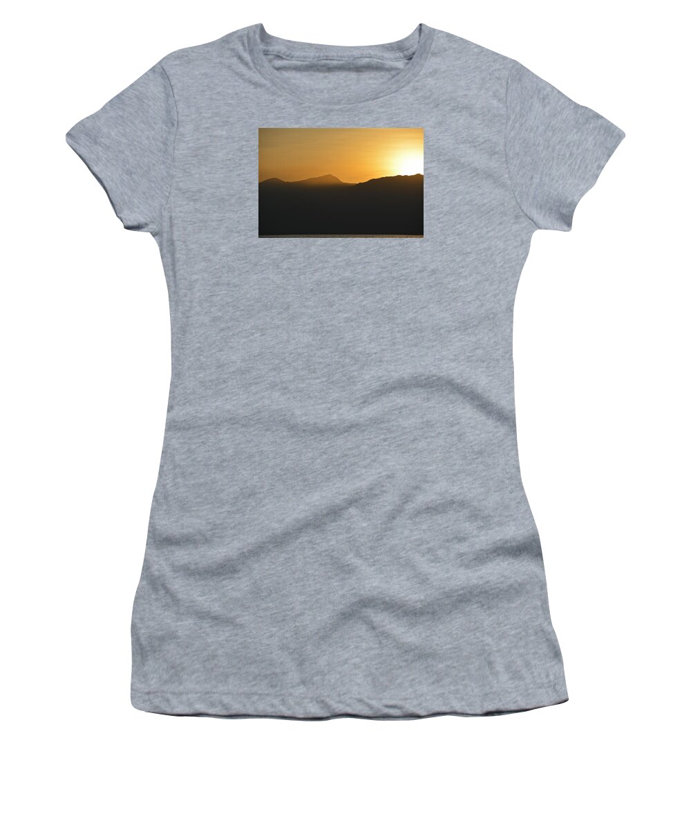 Sun Women's T-Shirt featuring the photograph Solar wind by Andrei SKY
