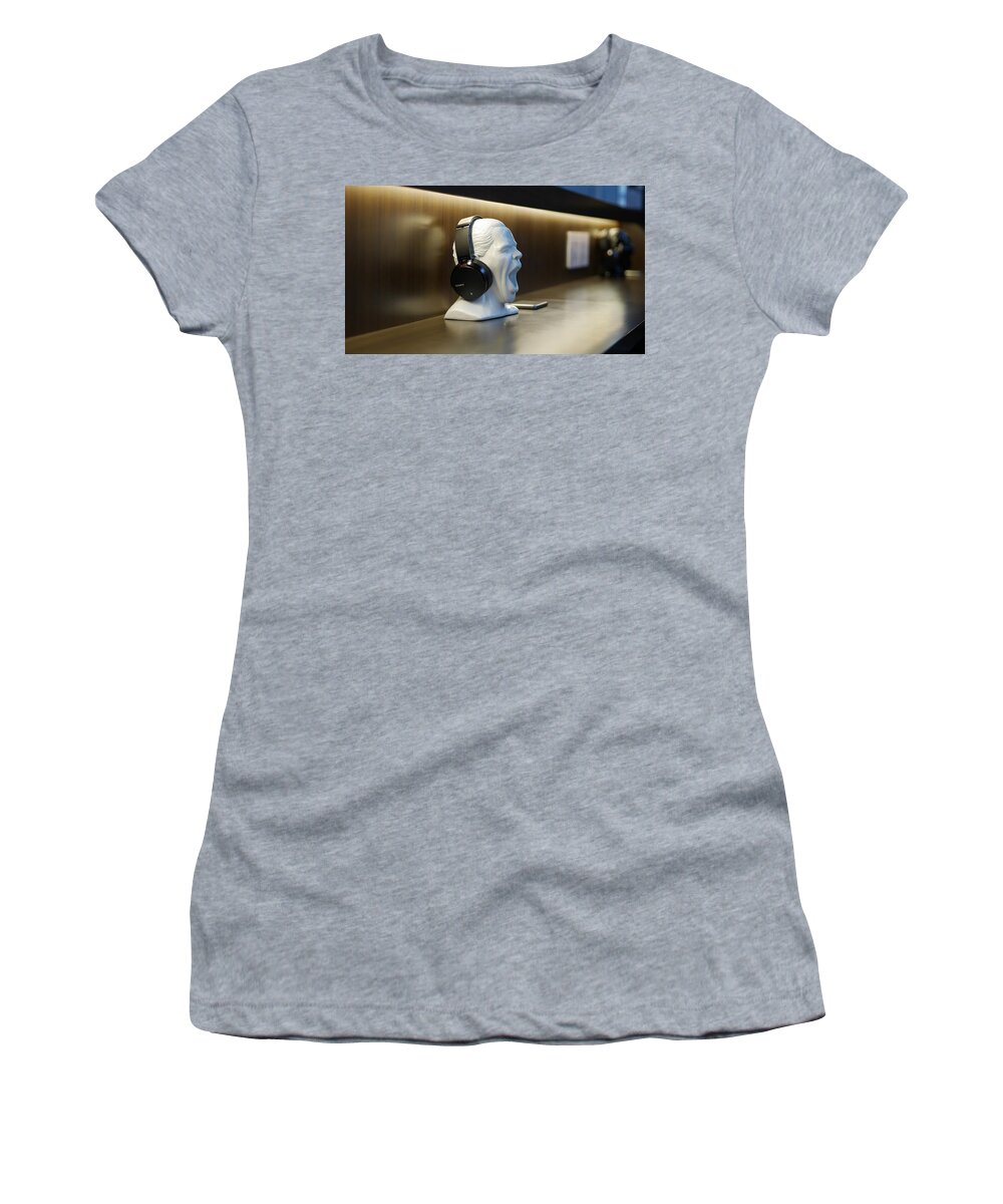 Sony Women's T-Shirt featuring the photograph Sony by Jackie Russo