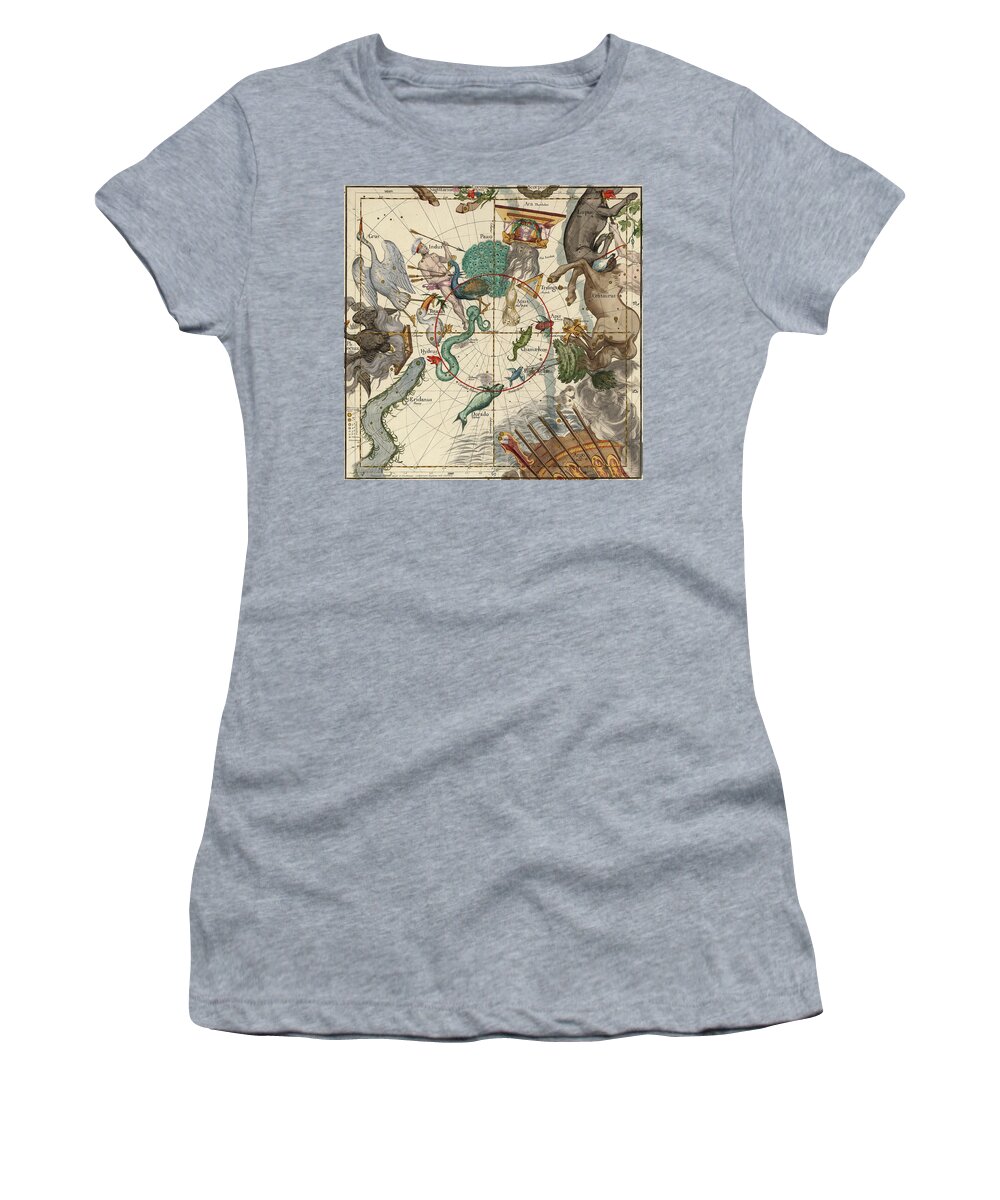 South Pole Women's T-Shirt featuring the painting South Pole by Ignace-Gaston Pardies