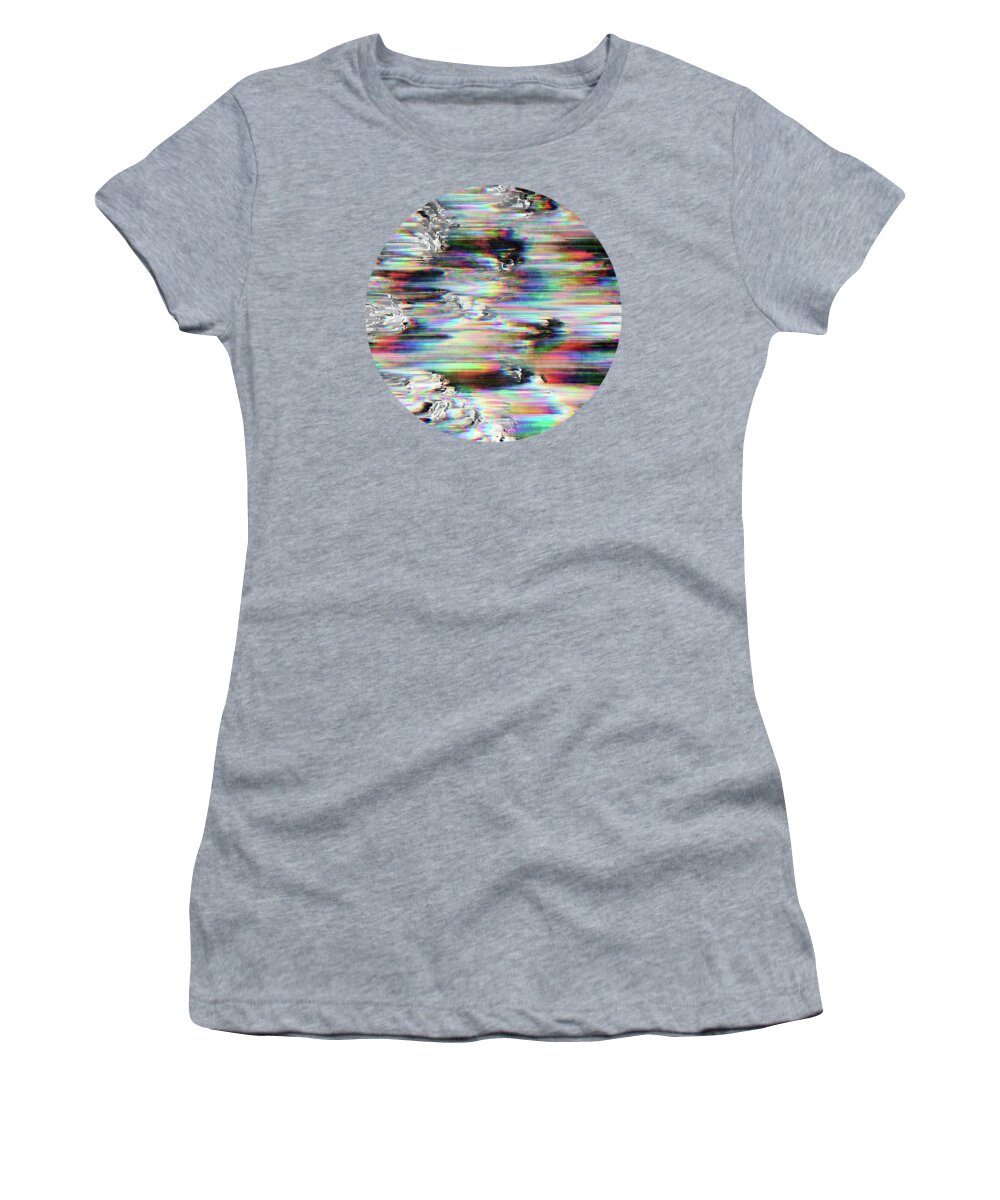 Erosion Women's T-Shirt featuring the digital art Spectral Wind Erosion by Phil Perkins