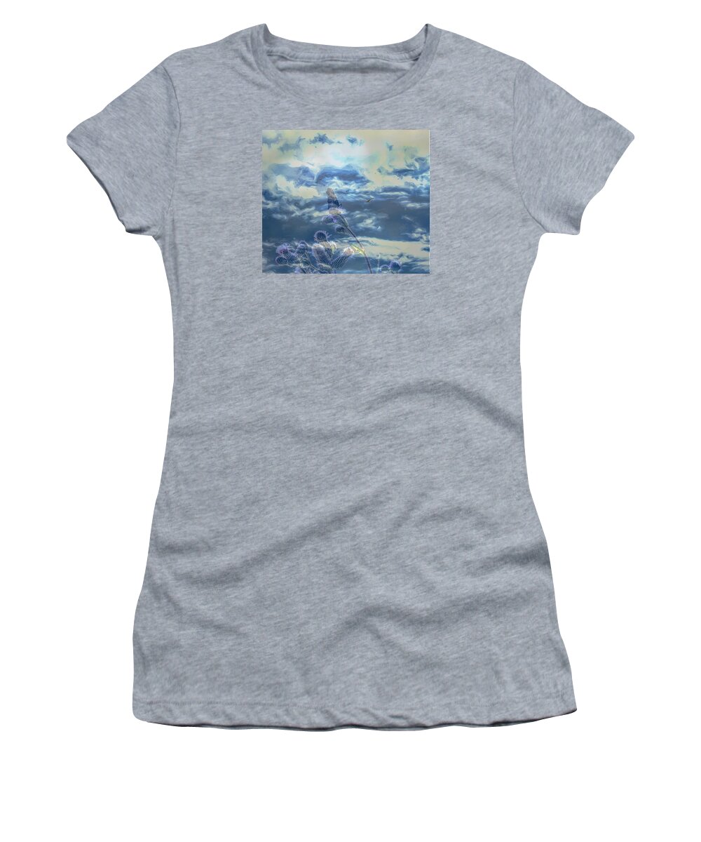 Spooky Women's T-Shirt featuring the photograph Spooky by Leif Sohlman