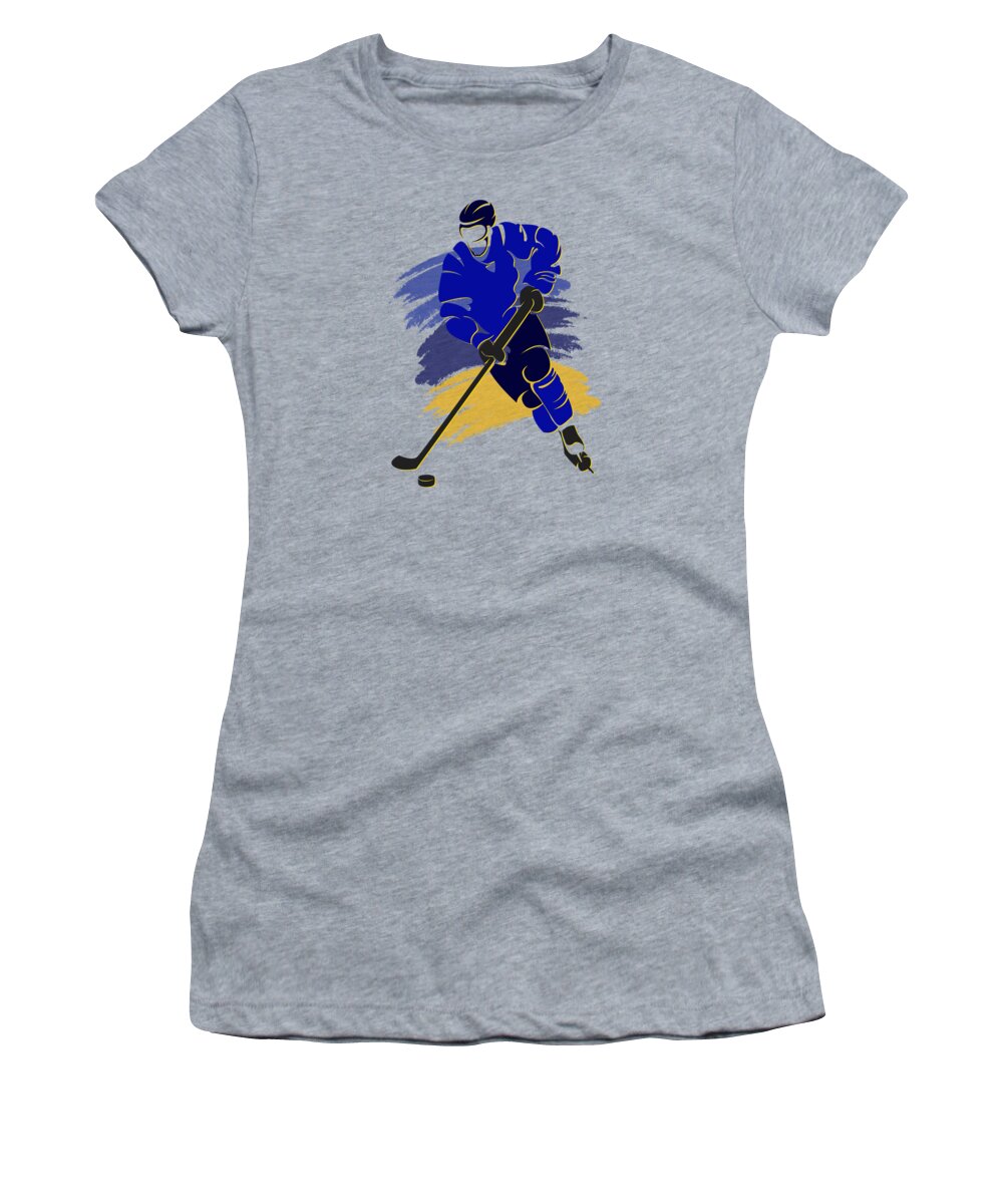 St Louis Blues Player Shirt Women's T-Shirt by Joe Hamilton - Fine Art  America