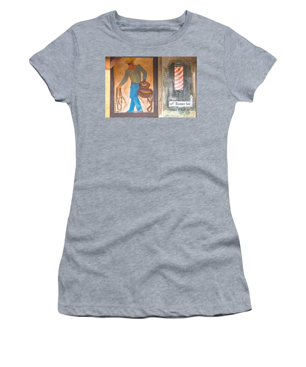 Art Women's T-Shirt featuring the photograph Street Art - Melba, ID by Dart Humeston