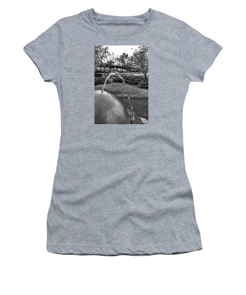 Water Women's T-Shirt featuring the photograph Suburban Thirst Quencher by Brad Hodges