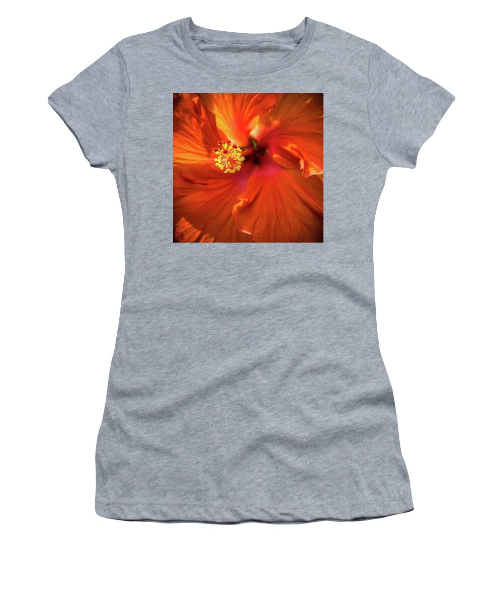 Flower Women's T-Shirt featuring the photograph Summer Bloom by George Kenhan