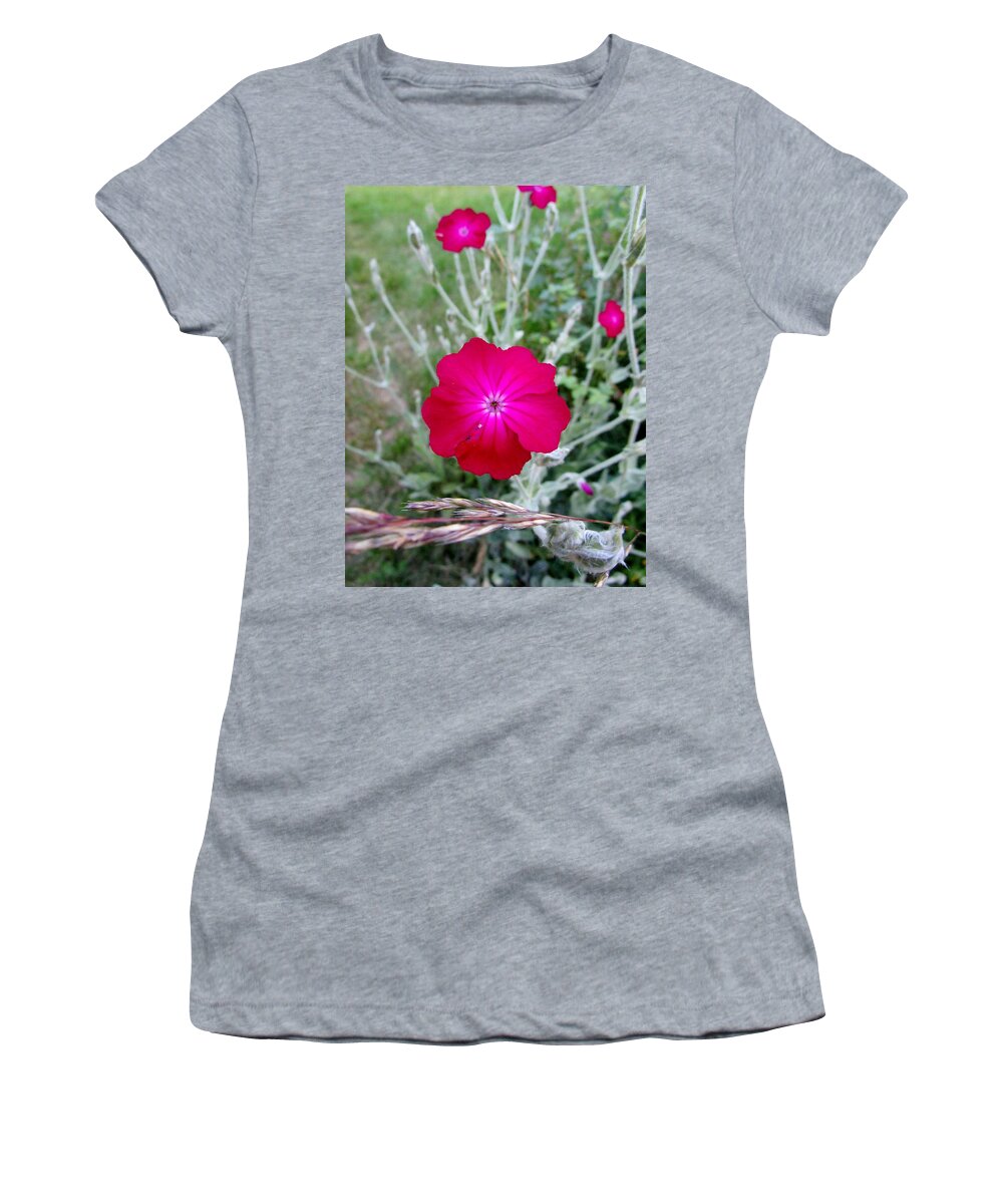 Beauty Women's T-Shirt featuring the photograph Summer joy by Rosita Larsson