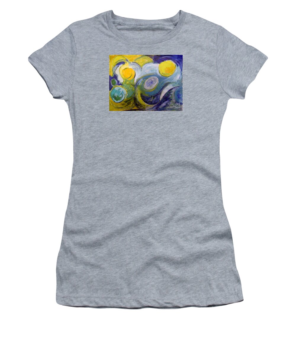 2005 Women's T-Shirt featuring the painting Summerstorm by Will Felix
