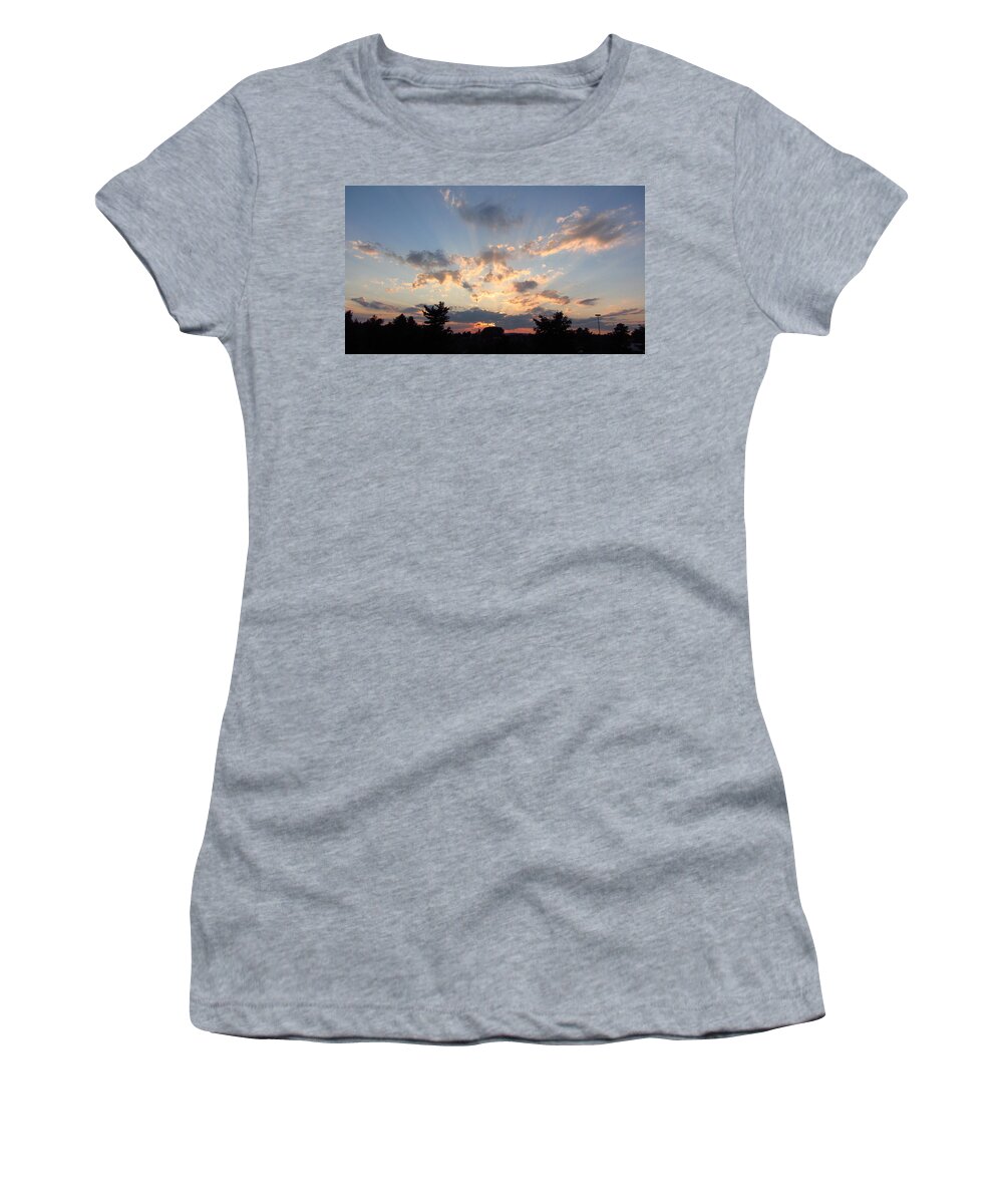 Sunlight Inspiration Women's T-Shirt featuring the photograph Sunlight Inspiration by Bill Tomsa