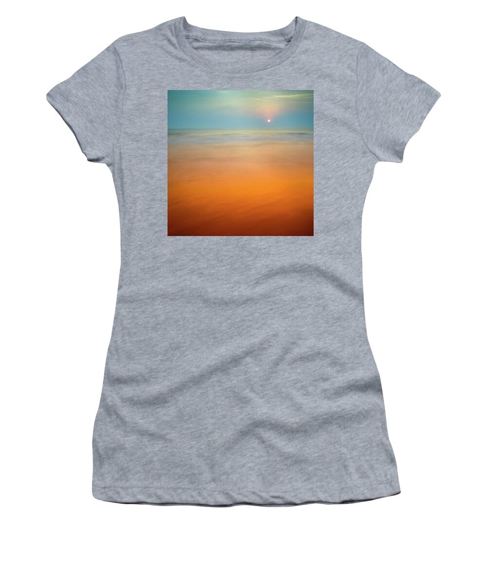 India Women's T-Shirt featuring the photograph Sunset at Verkala by Peter OReilly
