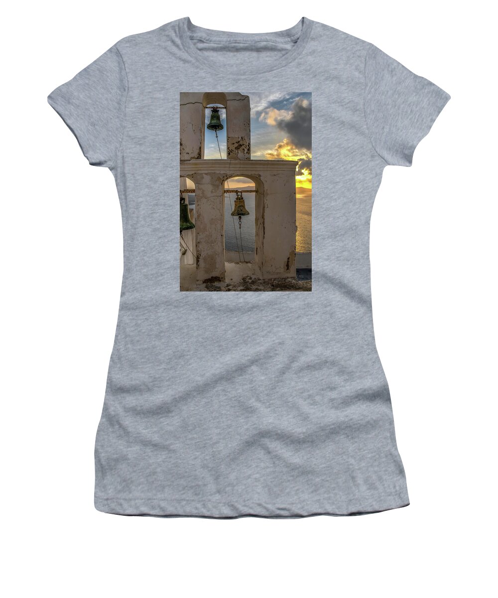 Sunset Women's T-Shirt featuring the photograph Sunset Bells by Will Wagner
