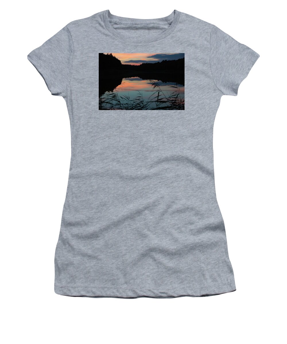 Sunset Women's T-Shirt featuring the photograph Sunset in September by Andreas Levi
