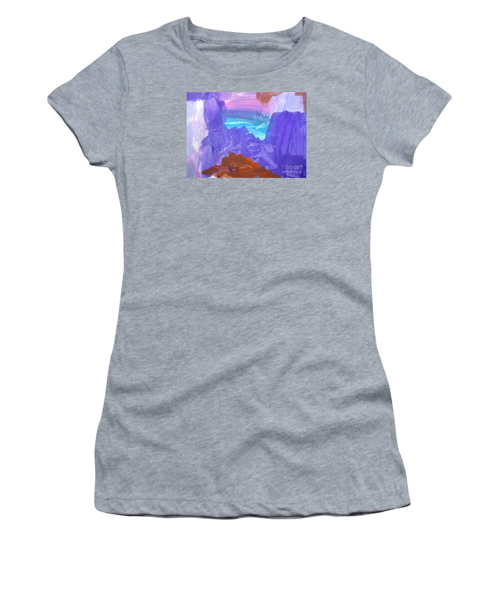 Original Women's T-Shirt featuring the photograph Surf by Hannah by Fred Wilson