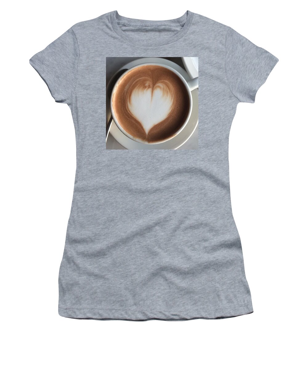  Women's T-Shirt featuring the photograph Surprises☕️ by Kelsey Gold 
