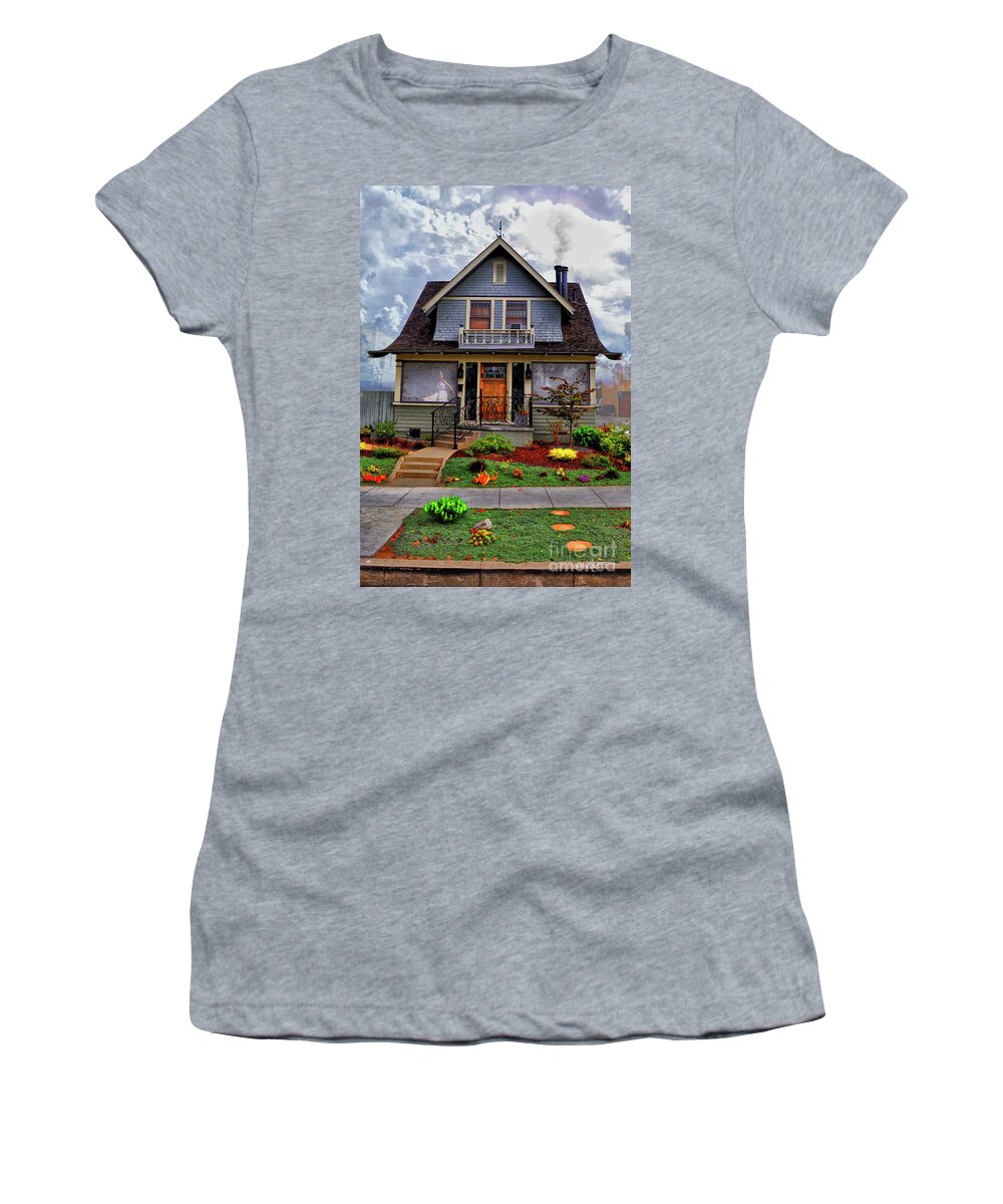 Winberry Women's T-Shirt featuring the digital art And Everything Nice by Bob Winberry
