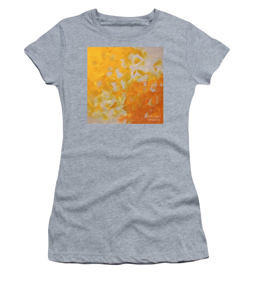 Wonderful Painting Women's T-Shirt featuring the painting Tangy by Preethi Mathialagan