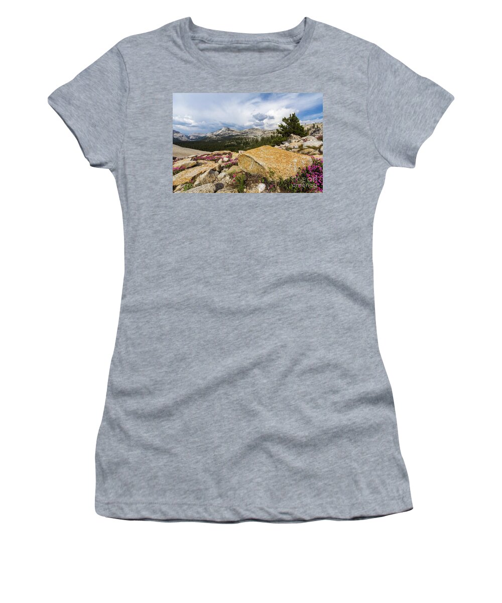 Rock Women's T-Shirt featuring the photograph Tanya Overlook by Brandon Bonafede