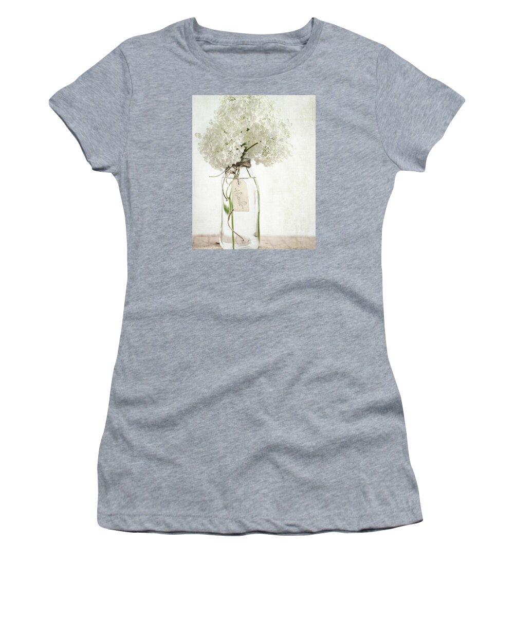 Thank You Women's T-Shirt featuring the photograph Thank You by Mary Underwood