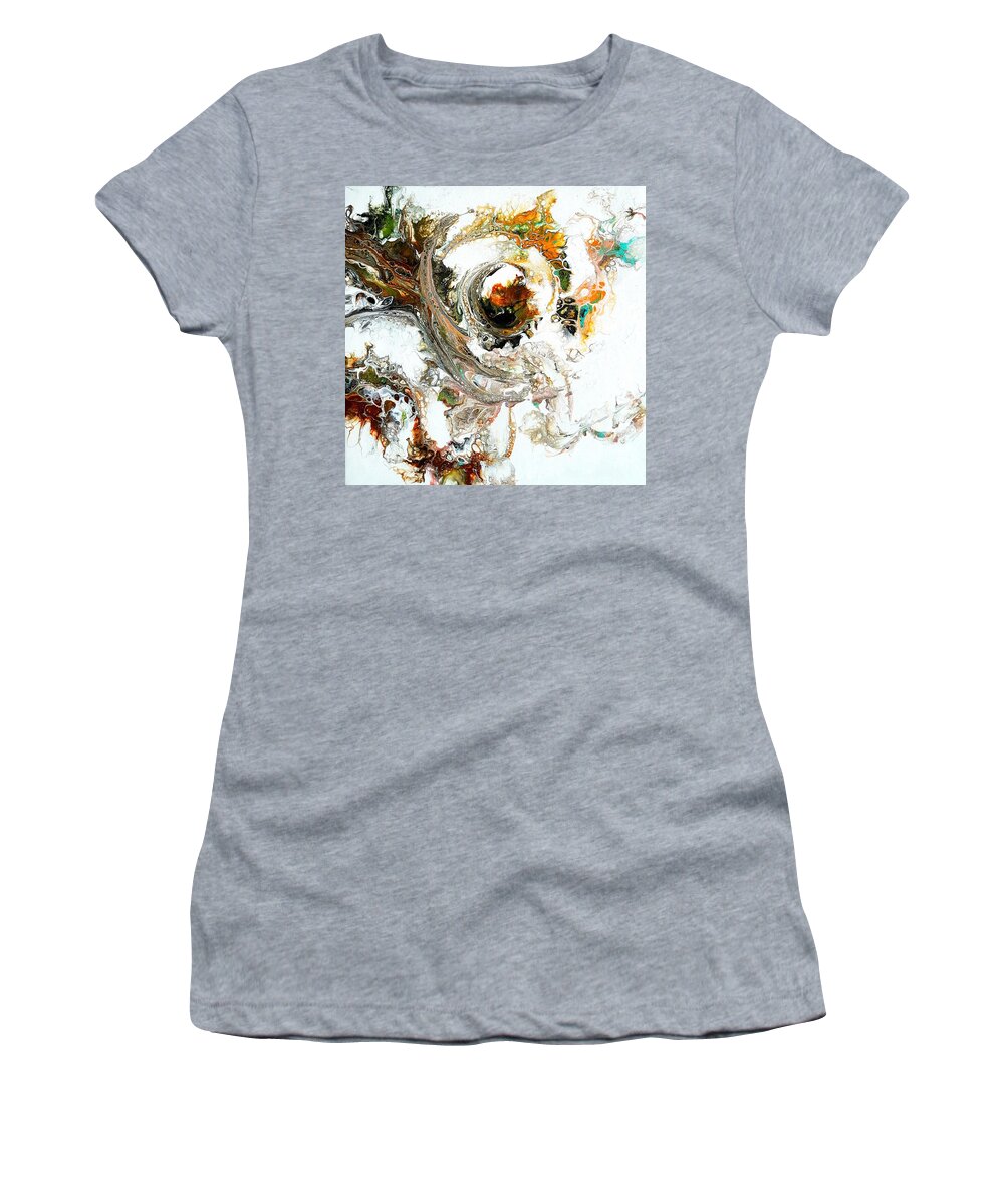 Circle Women's T-Shirt featuring the painting The Circle of Life by Jo Smoley