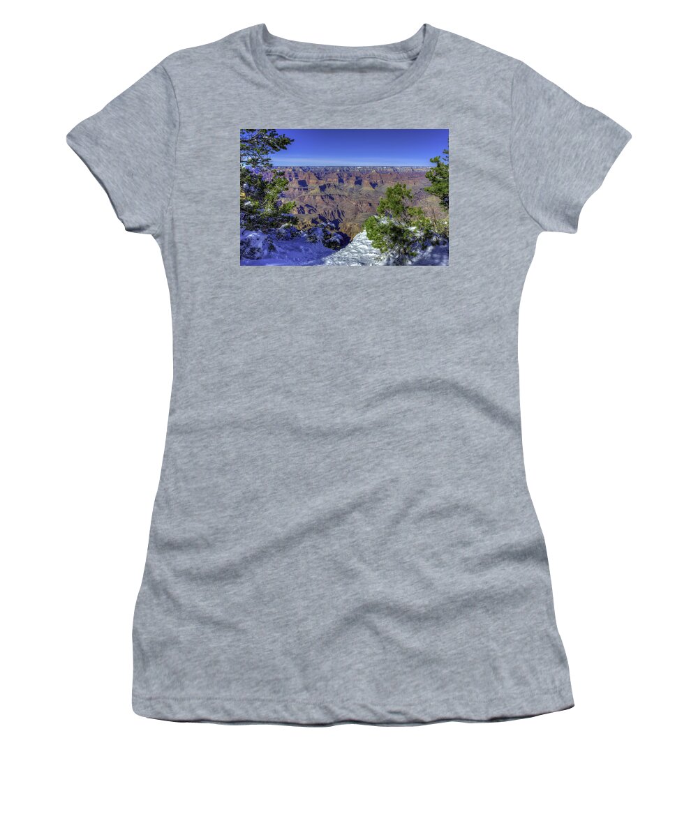 Landscape Women's T-Shirt featuring the photograph The Grand Canyon by Harry B Brown
