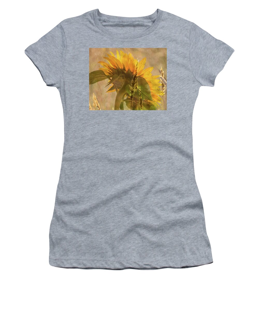Summer Heat Women's T-Shirt featuring the photograph The Heat Of Summer by I'ina Van Lawick