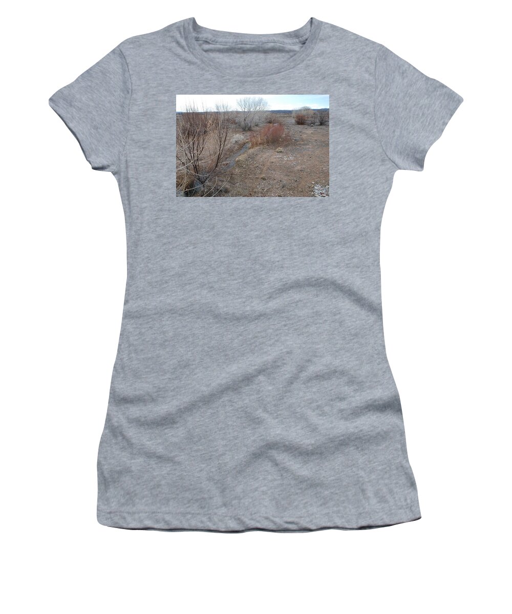 River Women's T-Shirt featuring the photograph The Mighty Santa Fe River by Rob Hans