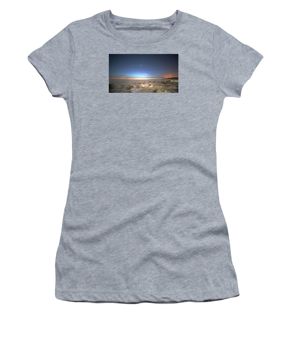 Sun Women's T-Shirt featuring the photograph The Ocean Desert by Robert Och
