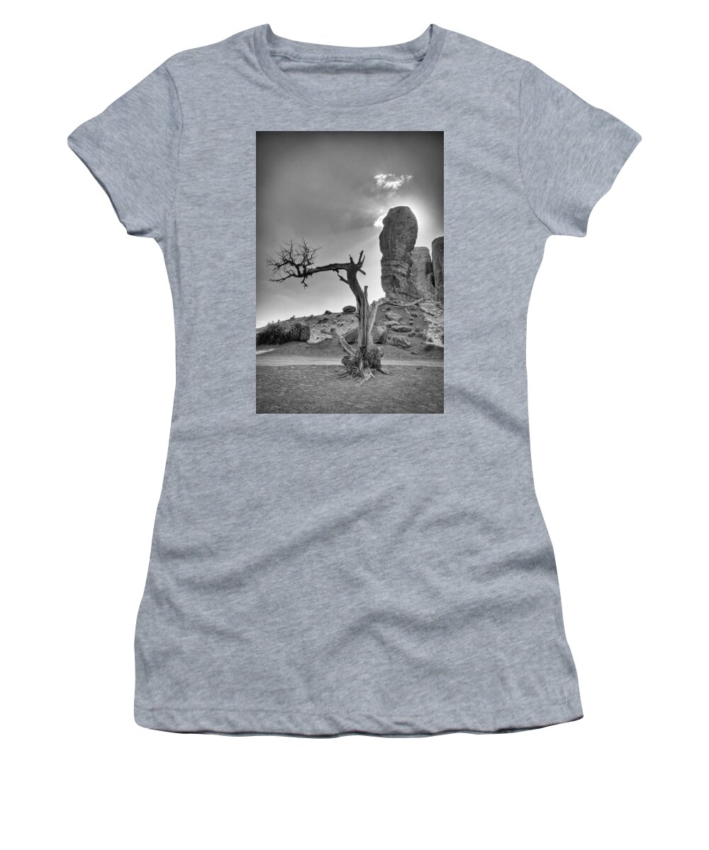 America Women's T-Shirt featuring the photograph The Old Tree by Andreas Freund