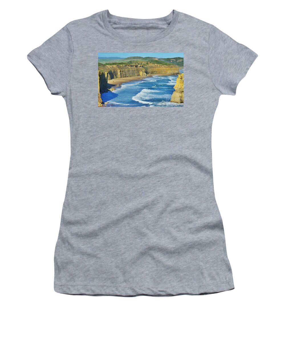 12 Apostles. Other Side Women's T-Shirt featuring the photograph The other side of the 12 Apostles by Blair Stuart