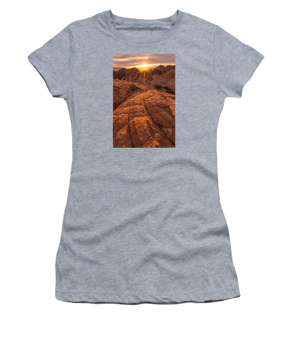 Utah Women's T-Shirt featuring the photograph The Pull of the Unkown by Dustin LeFevre
