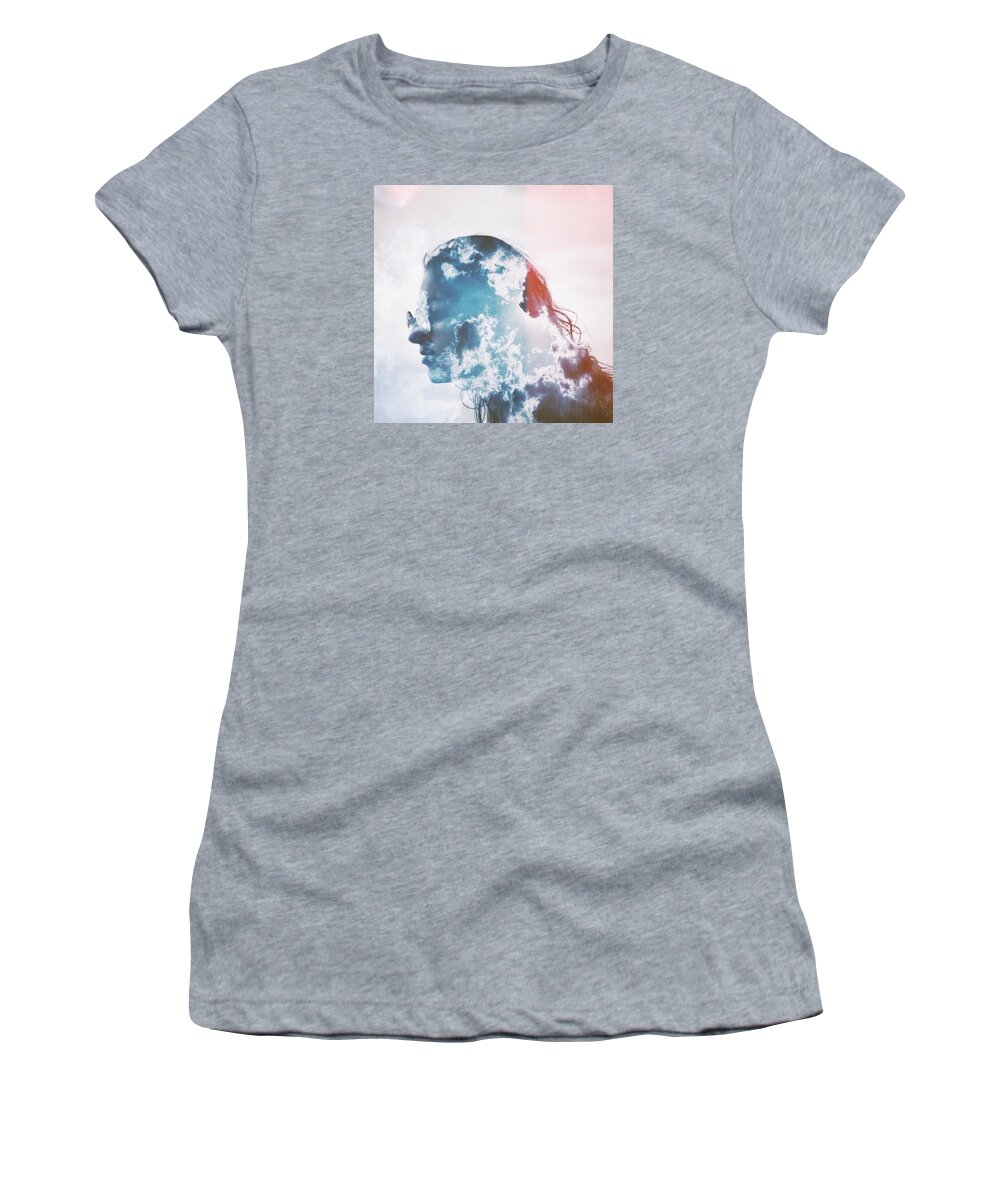 Nature Women's T-Shirt featuring the photograph The Universe Inside by Ashley Hudson