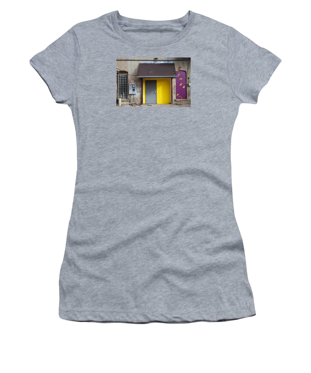 Fort Collins Women's T-Shirt featuring the photograph The Yellow Birds by Monte Stevens